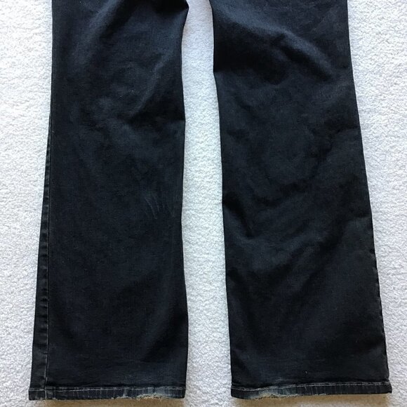 J. JILL BLACK STRETCH 2 BOOT CUT JEANS - Picture 4 of 8